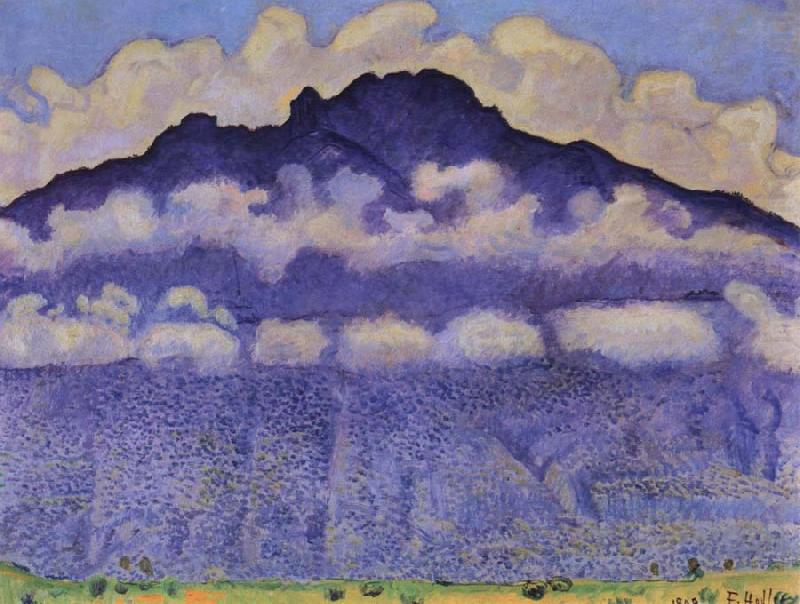 mountain scene, Ferdinand Hodler